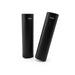Symbolique 5,000mAh Power Bank - A black power bank with a smooth finish and four indicator lights is featured in the image. It has a branding logo.