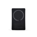 Axial by Nomis Solid State Power Bank - A black solid state power bank with a circular design feature and branding on the back.