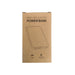 Dynamo Solid State Power Bank - A cardboard package containing a semi-solid state power bank. The design is simple with a Type-C port visible.