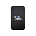 Dynamo Solid State Power Bank - A black power bank with a smooth surface and a branded logo in the centre.