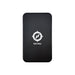 Dynamo Solid State Power Bank - A black power bank with a compass logo on the front and a smooth matte finish.