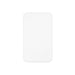 Dynamo Solid State Power Bank - A white solid-state power bank with rounded edges and a simple design, featuring a logo on the surface.