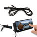 Ultra Power Cable - A black charging cable with multiple connectors and a USB port, alongside a smartphone displaying a video.