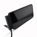 Ultra Power Cable - A charging cable in black, featuring a sleek design with a connector and a stand for easy usage.