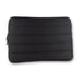 Bubble Neoprene Laptop Sleeve 16 inch - A black bubble neoprene laptop sleeve for 16-inch laptops, featuring a textured surface and a zipper closure.