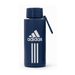 The Sofia 1L Bottle - A drink bottle in navy blue featuring a white logo and three stripes design. It includes a secure cap with a handle.