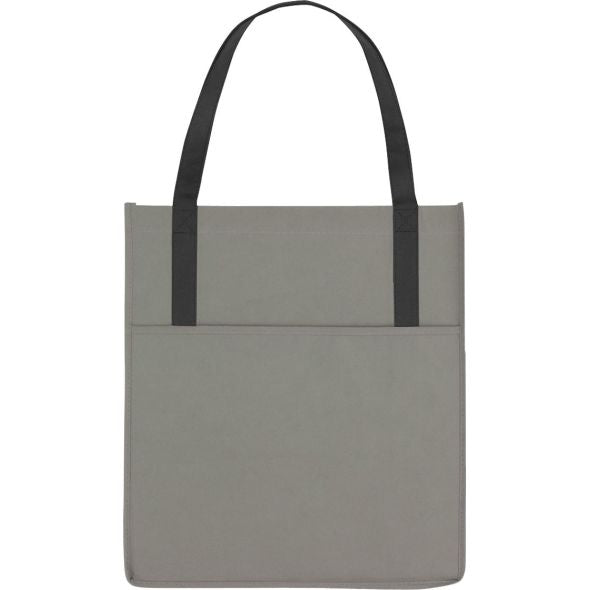 Non-Woven Shopper With Pocket - Custom Promotional Product