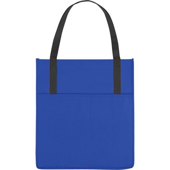 Non-Woven Shopper With Pocket - Custom Promotional Product