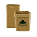 Sewo Kraft Paper Storage Bag – Large - A large kraft paper storage bag in brown with a logo featuring animals on one side. Two bags are displayed.