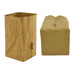 Sewo Kraft Paper Storage Bag – Large - A large kraft paper storage bag in a brown hue, featuring a simple design and one side logo.