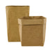 Sewo Kraft Paper Storage Bag – Extra Large - A pair of extra large kraft paper storage bags in a light brown colour, featuring a fold-over top.
