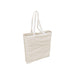 White Calico Bag With Long Handles - Custom Promotional Product