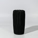 Oakleigh Pouch - A black Oakleigh pouch with a zipper, featuring a sleek design and made from soft material.