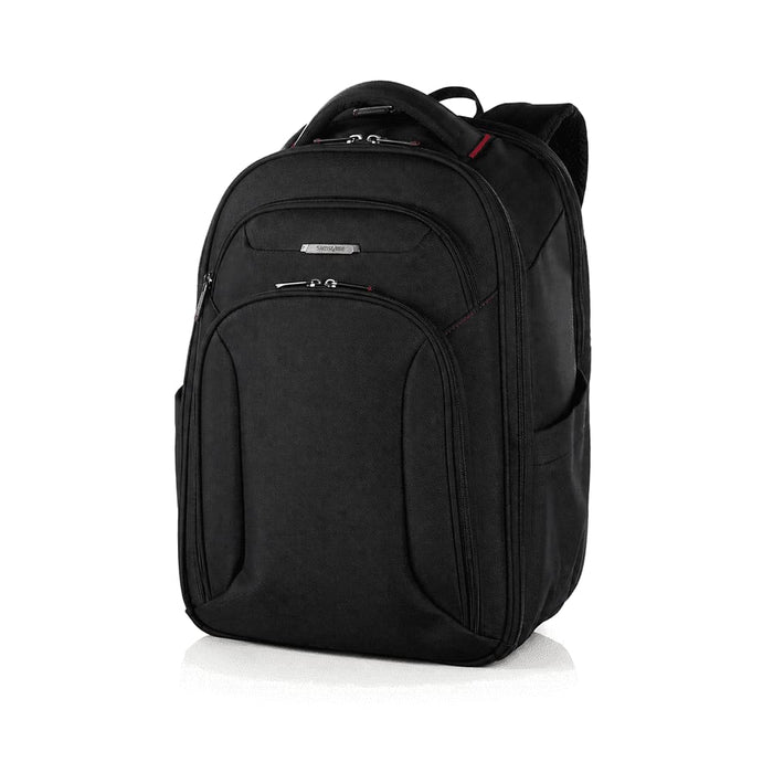 Samsonite Xenon 3.0 Backpack 31L - A black Samsonite Xenon 3.0 backpack featuring multiple compartments and a logo. Ideal for carrying personal belongings.
