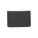 Thread Bifold Wallet - A black bifold wallet with a simple design and stitching, featuring a small logo on the front.