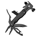 Trekk Survival Hammer & Multi-Tool - A black multi-tool featuring pliers, a hammer, and various additional tools, designed for versatility and durability.