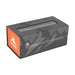 Trekk Outdoor Speaker & Wireless Powerbank - A black and orange box featuring a wireless outdoor Bluetooth speaker, decorated with a mountain pattern and a logo.