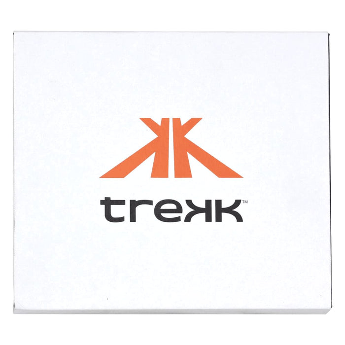 Trekk Multifunction Tool - A white box featuring an orange logo and black text for the Trekk brand.