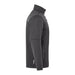 Men's Joris Eco Waterproof Softshell Jacket - A black eco waterproof softshell jacket with a high collar and zippered pockets, featuring a logo.