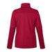 Women's Joris Eco Waterproof Softshell Jacket - A softshell jacket in red, featuring a high collar and long sleeves, with a logo on the back.