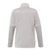 Women's Joris Eco Waterproof Softshell Jacket - A light grey women's softshell jacket with a high collar and long sleeves, featuring a logo on the side.