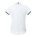 Women's Cerrado Short Sleeve Performance Polo - A white women's short sleeve performance polo shirt featuring black accents and a logo.