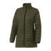 Womens Telluride Lightweight Packable Insulated Puffer Jacket - Lightweight, insulated puffer jacket in an olive green colour with a zippered front and a high collar. Features side pockets.