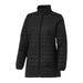 Womens Telluride Lightweight Packable Insulated Puffer Jacket - A women's lightweight packable insulated puffer jacket in black with a zip front and side pockets.