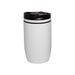 The Roamer 300ml Vacuum Cup - A drink bottle featuring a white body with a black lid, designed as a vacuum cup for temperature retention.