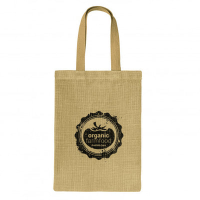 Zeta Jute Tote Bag - Custom Promotional Product