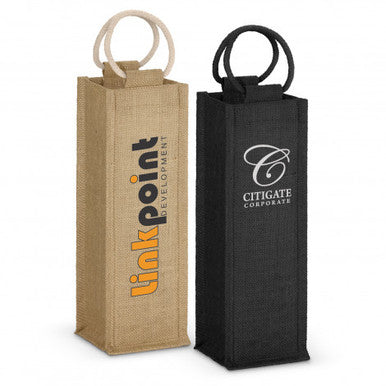 Napoli Jute Wine Carrier