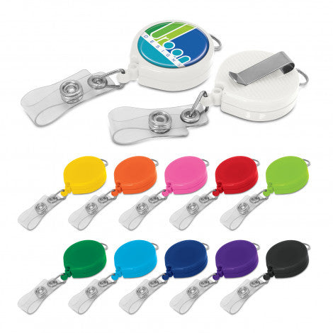 Customizable Retractable Magic Badge Holder - Perfect for Promotions