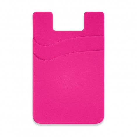 Dual Silicone Phone Wallet - Full Colour Print