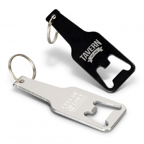 Beverage Bottle Opener Key Ring - Custom Promotional Product