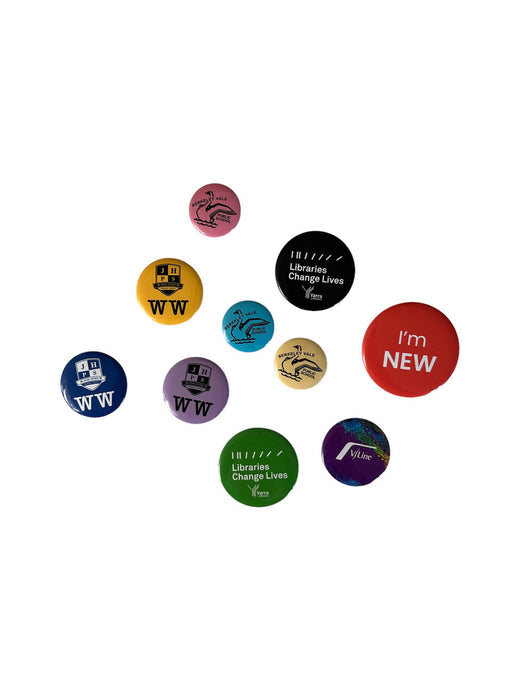 Promo Button Badges 75 mm - Custom Promotional Product
