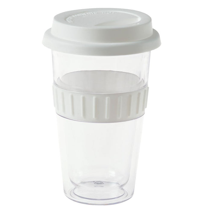 Plastic Double-Walled Mug