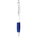 Nash Ballpoint Pen with White Barrel and Coloured Grip