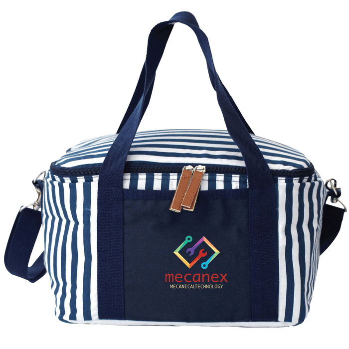 Striped Cotton Canvas Cooler