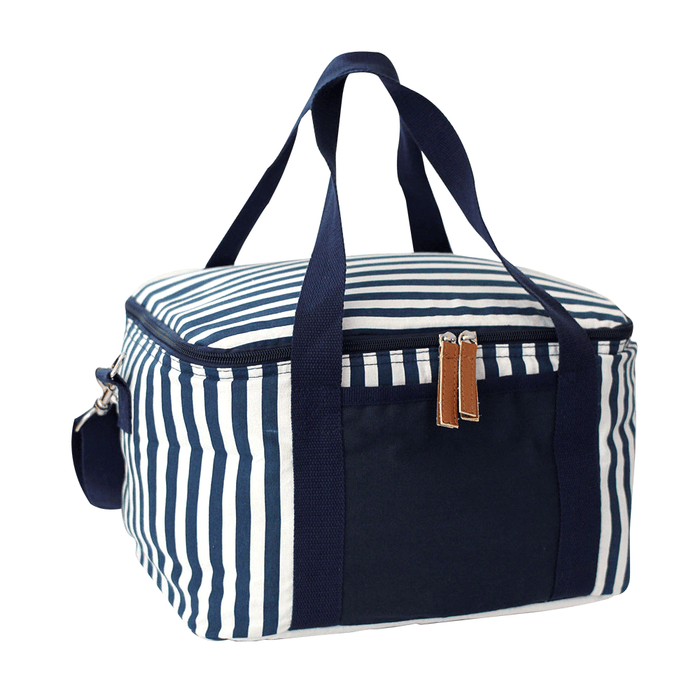 Striped Cotton Canvas Cooler