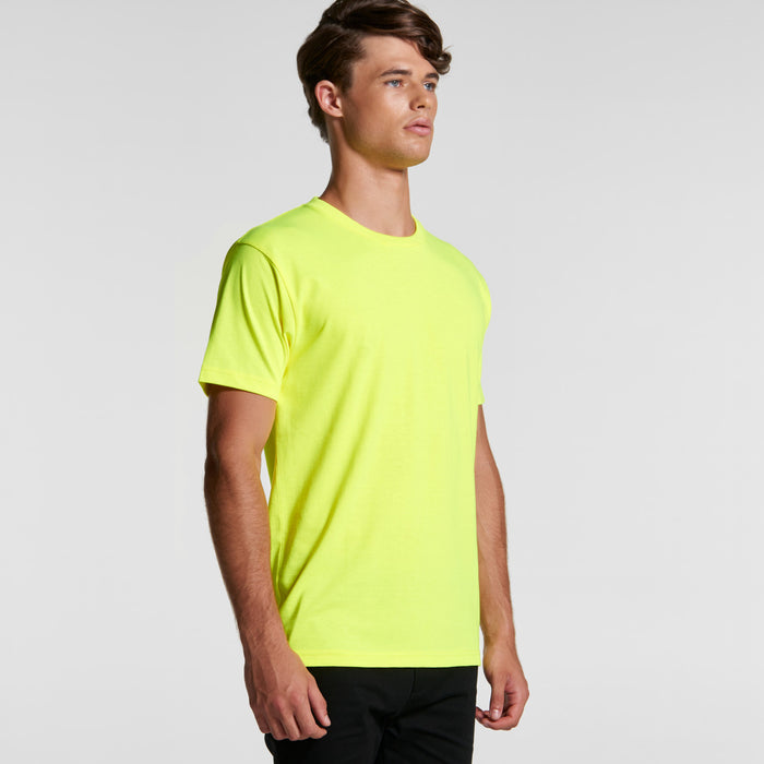 AS Colour Mens Block Tee - Safety Colours