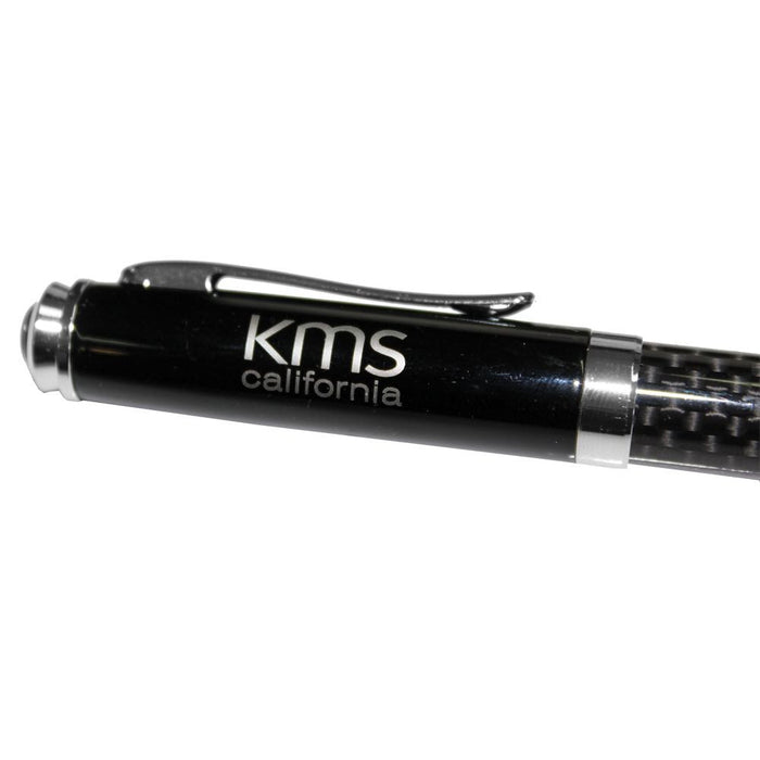 Branded Carbon Fibre Ballpoint Pen