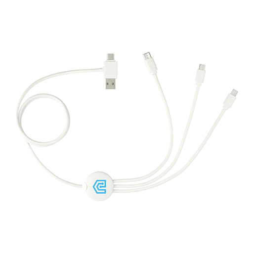 5-in-1 Charging Cable with Antimicrobial Additive