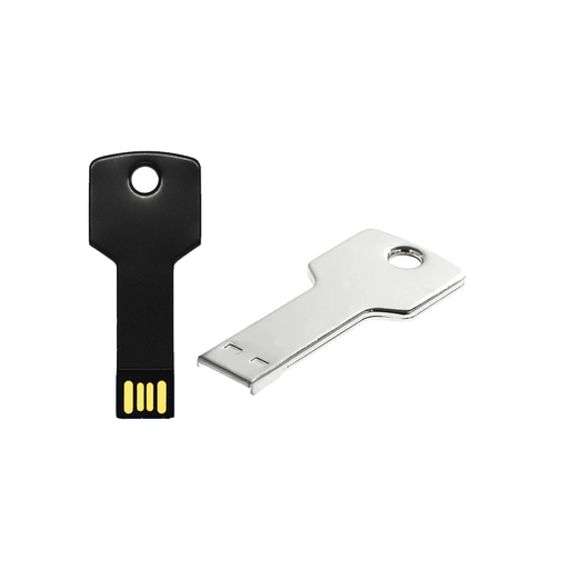 Key Shaped USB - Polished - 4GB