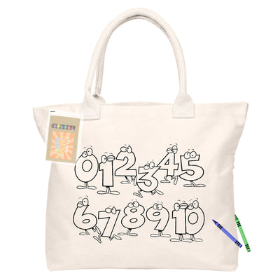 COLOURING CALICO SHOPPER NO GUSSET