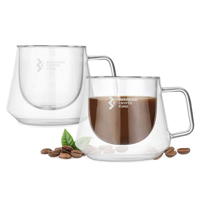 DIAMOND GLASS COFFEE CUP