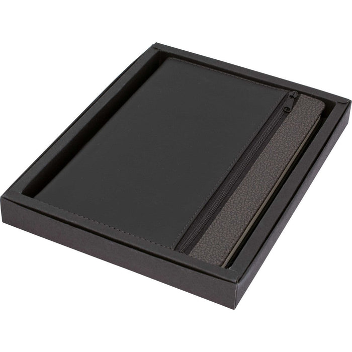 Toronto A5 Notebook Black/Dark Grey Trim