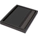 Toronto A5 Notebook Black/Dark Grey Trim