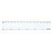 White 15cm Ruler