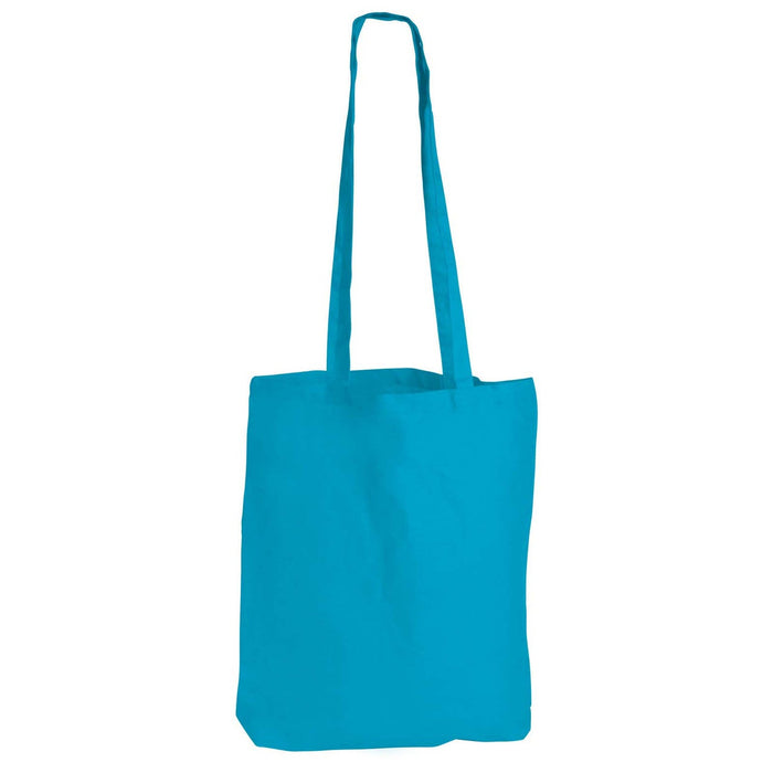 Coloured Cotton Long Handle Bag