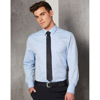 Pinpoint Oxford Long Sleeve Shirt - available in ladies and mens